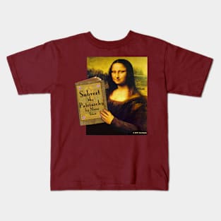 Mona Lisa: Subvert the Patriarchy Kids T-Shirt